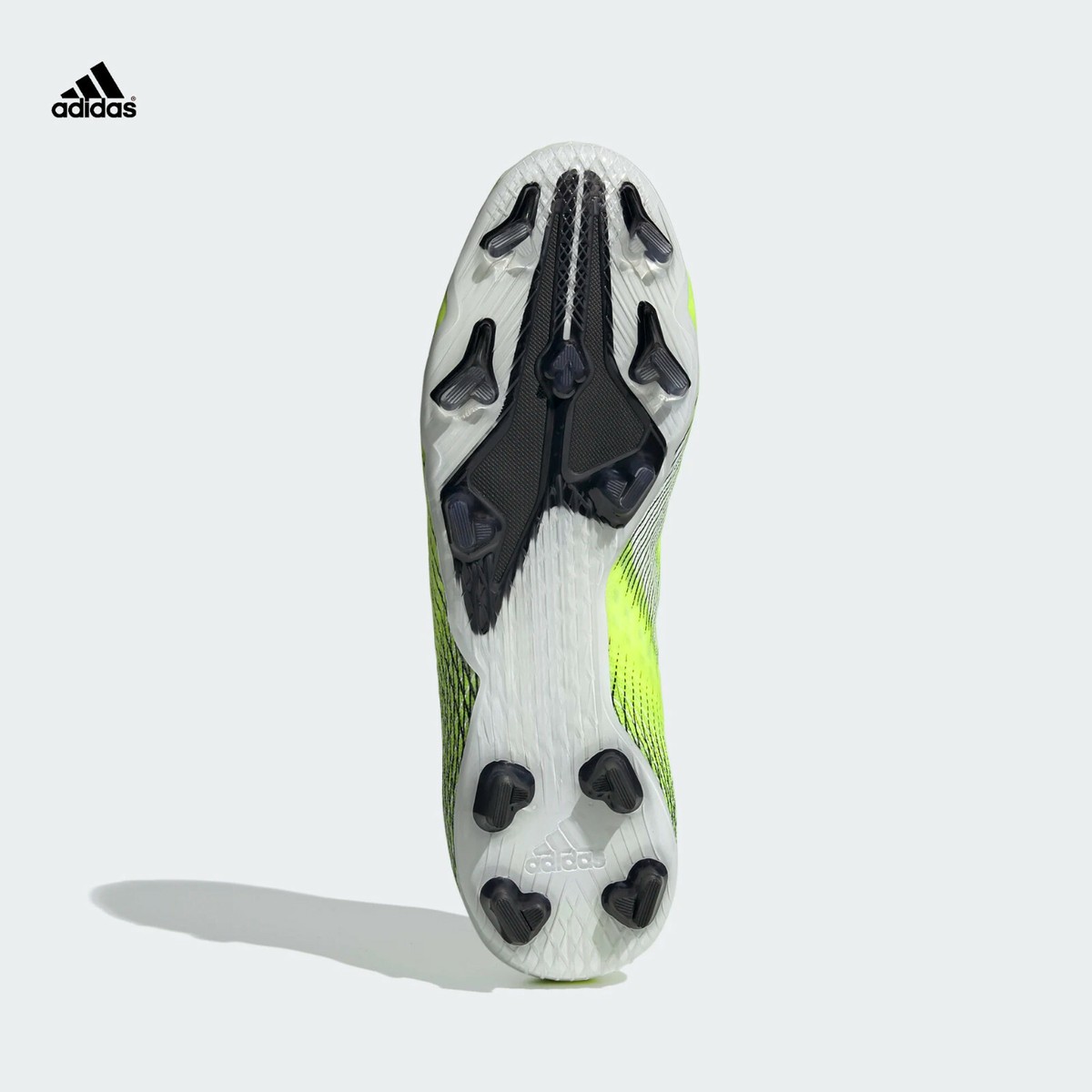adidas X Ghosted.2 FG Solar Yellow Soccer Cleats FW6958