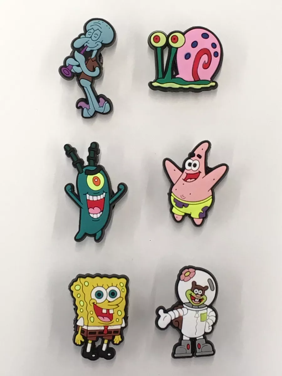 Croc hotsell charms spongebob