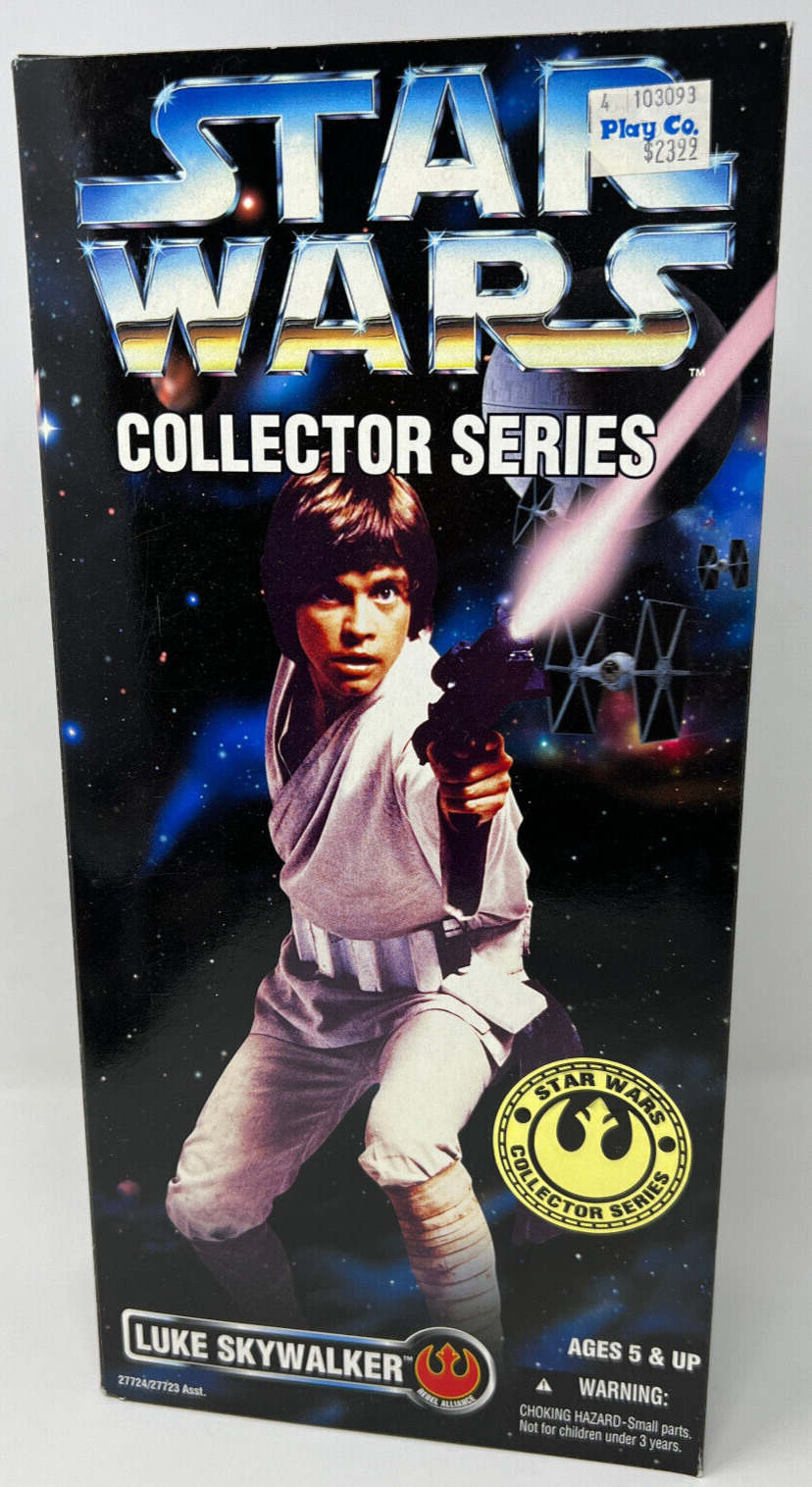 Star Wars Japan 1996 Luke Skywalker Collector Series Action Figure New Unopened