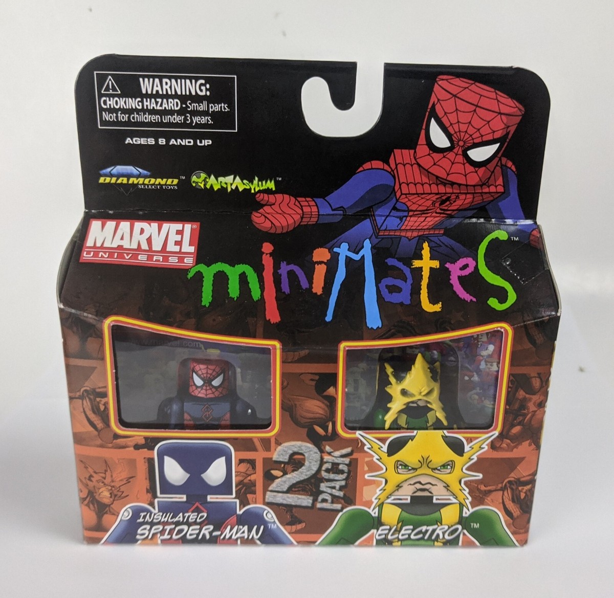 Marvel Minimates Insulated Spider-Man & Electro Sealed Action