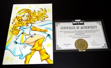 FCBD THE BOYS #1 CUSTOM SKETCH VARIANT (2019 DYNAMITE) ORIGINAL ART