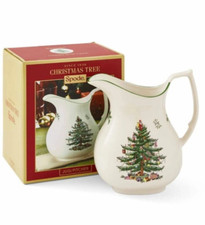 Image of Boxed SPODE CHRISTMAS TREE 1.4 L / 49 OZ JUG / PITCHER.