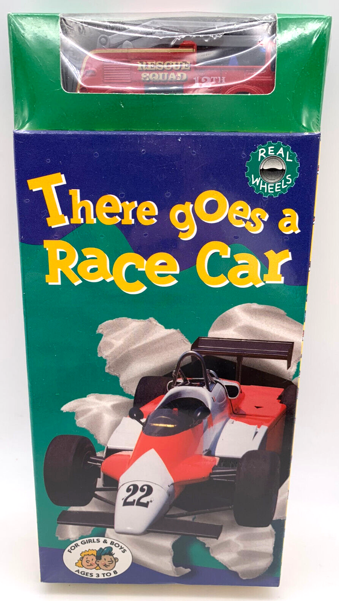There Goes a Race Car; Real Wheels - Factory Sealed VHS (Rare OOP
