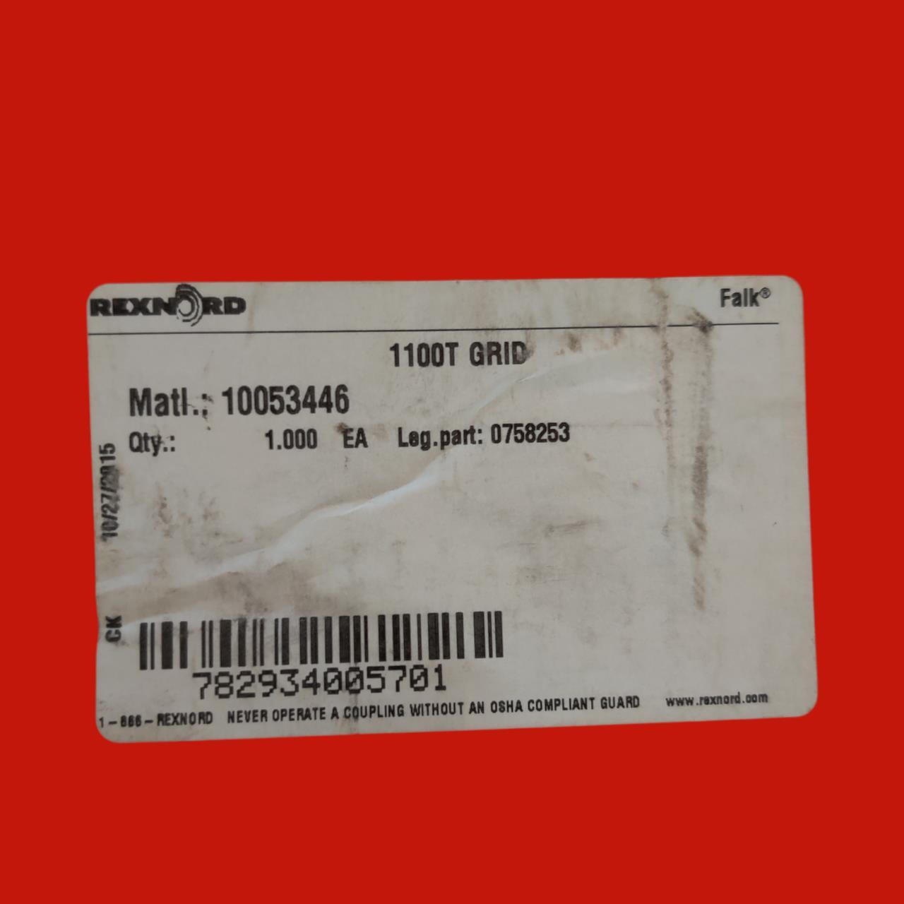 Rexnord 1100T Grid Coupling for sale online eBay