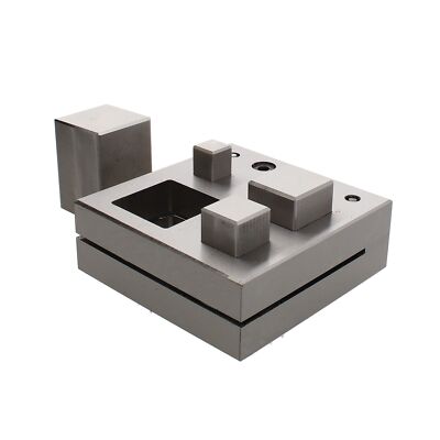 The Beadsmith Steel Jumbo Square Disc Cutter Set with 4 Punches and Die. Tool...