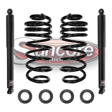2002-2004 Oldsmobile Bravada Rear Coil Spring Conversion Kit with Shocks