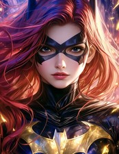 "Batgirl 18" 8.5x11 Fine Art Print Limited to Only 20 Hand-Numbered Copies
