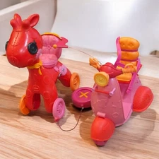 Lot of 2 La La Loopsy Accessories RC Remote Control Car & Rocking Horse Tested