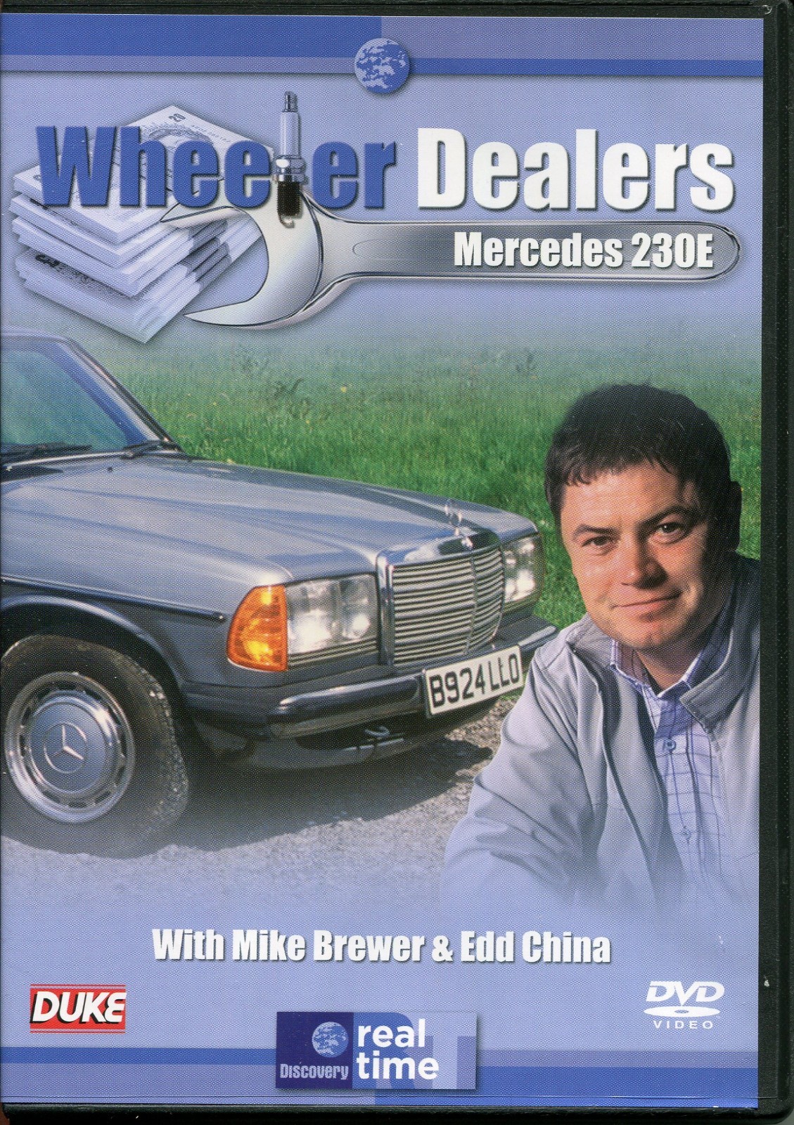 WHEELER DEALERS MERCEDES 230E DVD WITH MIKE BREWER & EDD CHINA