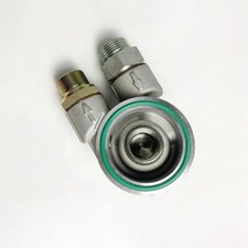 Base de filtro de aceite para Volvo EC210 EC240 EC290B D6D D6E base de conexión de filtro de aceite