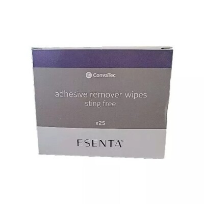 Box Of 25 - 423391 - ESENTA Convatec Adhesive Remover Wipes, Sting Free