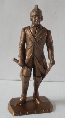 Figurine Historique Mokarex Le Grand Siècle - Maréchal De Saxe, échelle 1/32 En Plastique à Peindre, Collection Ancien Régime