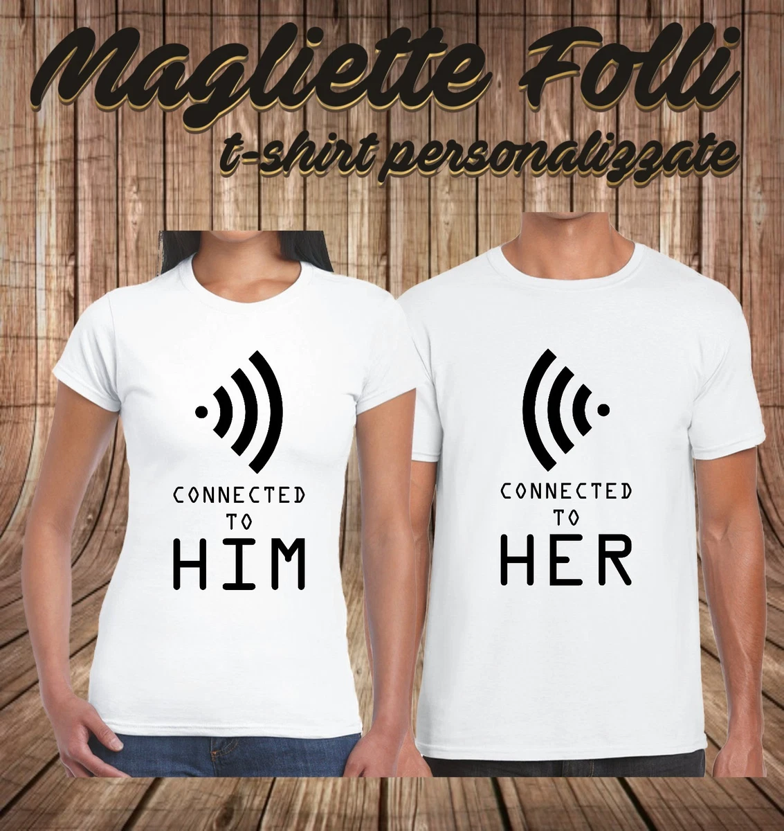 T shirt da uomo donna ragazzi Magliette di coppia per Innamorati