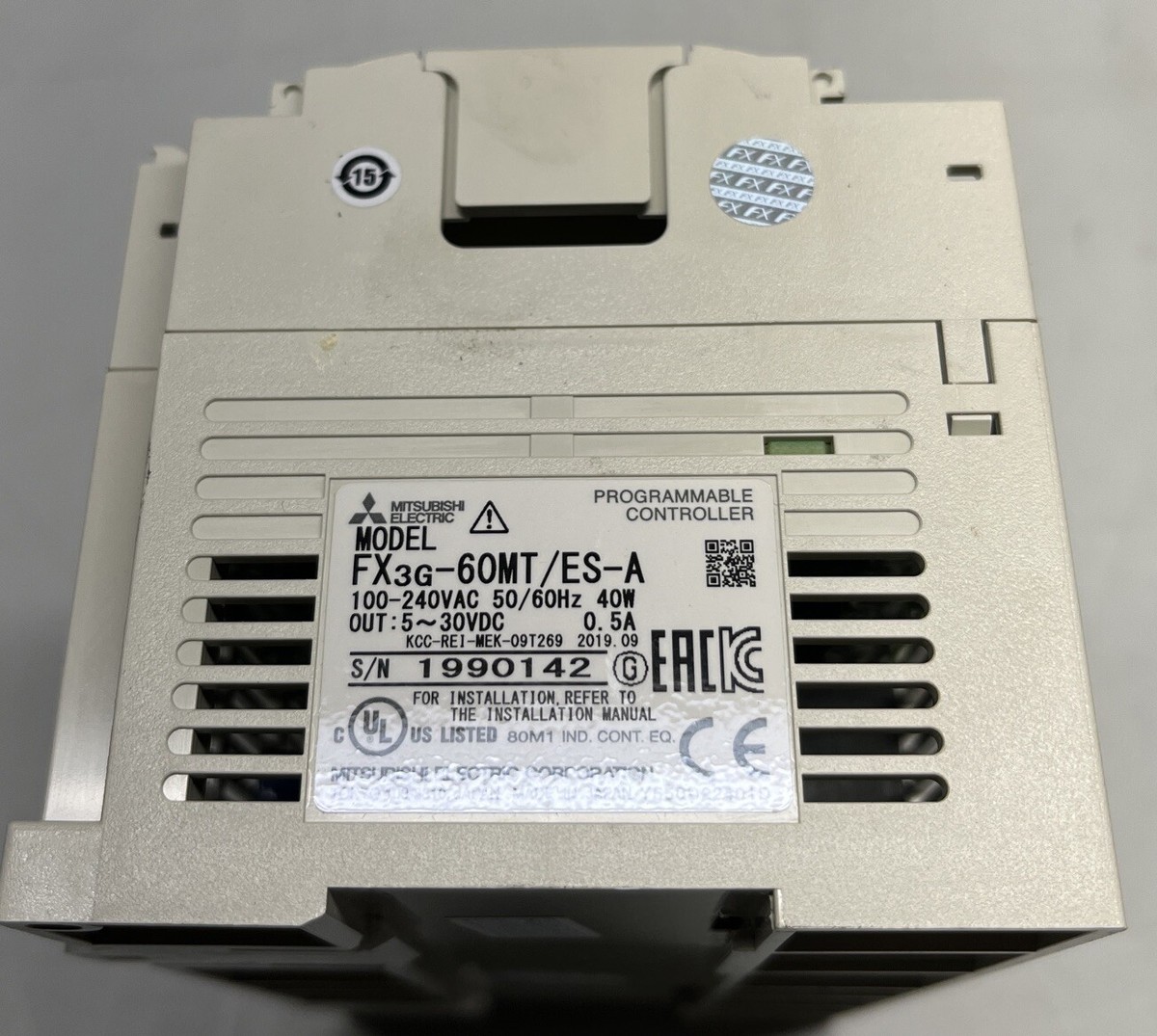 MITSUBISHI FX3G-60M プログラマブルコントローラー Mitsubishi,FX3G-60M,Programmable Controller wFX3G-2AF-BD | eBay