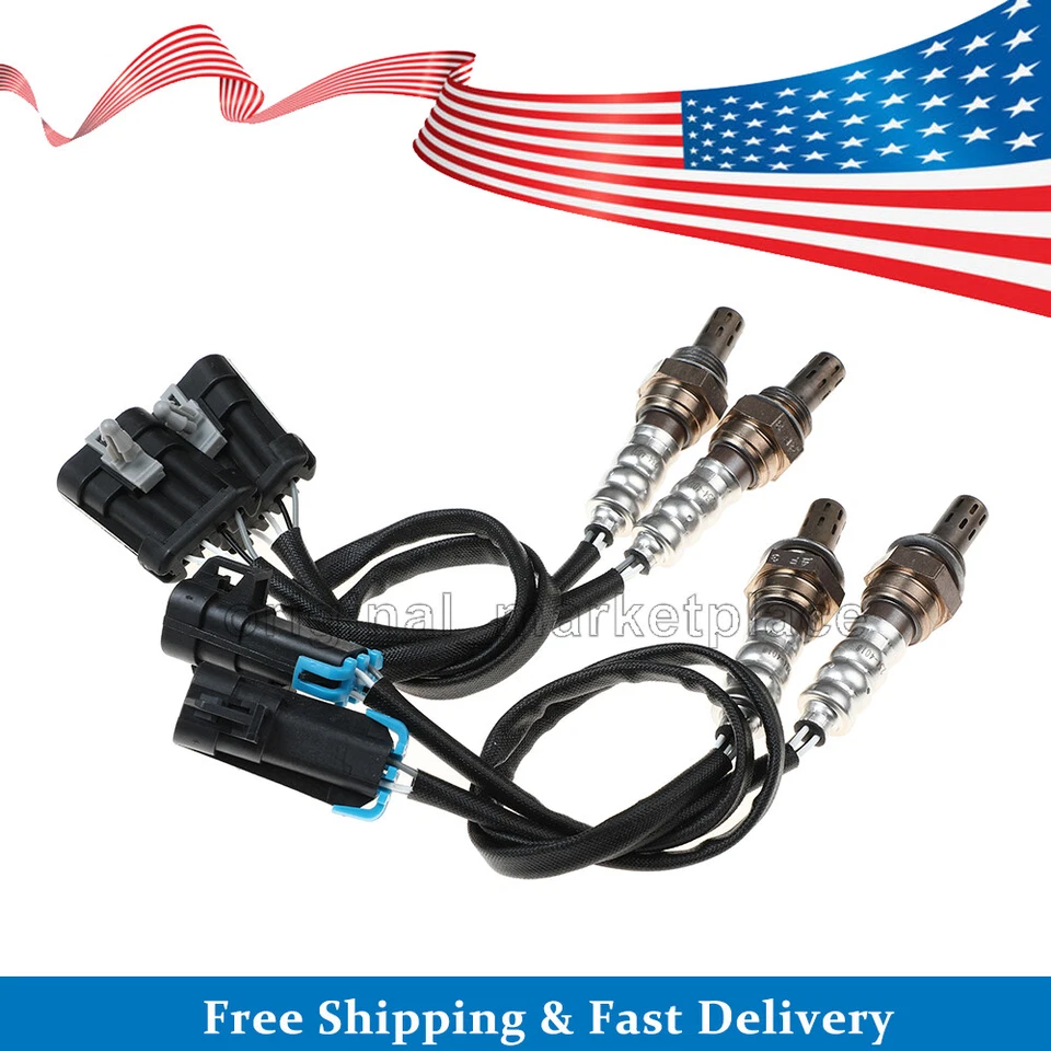 4x Sensor de oxígeno O2 234-4012 234-4018 para Cadillac Escalade Chevrolet K1500 GMC Foto 4 de 4