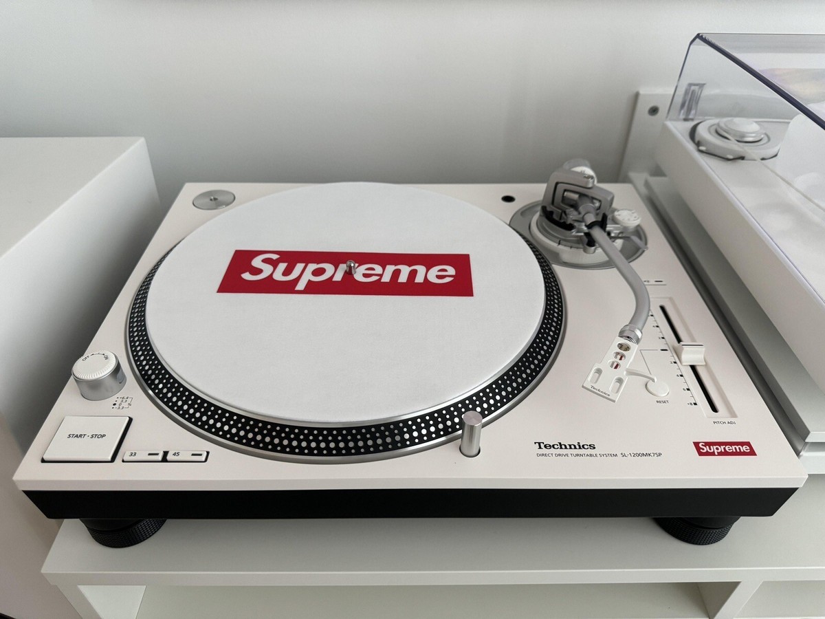 Supreme Technics SL-1200mk7 Turntable SET of 2 | eBay Supreme Technics SL-1200mk7 Turntable SET of 2 | eBay