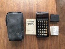 TX Instruments TI-58C Calculator , No Battery Pack