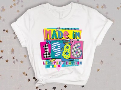 Birthday Comfort Tee Limited Edition Celebration Party Gift Soft Shirt