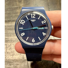 Swatch IS21 Quartz Analog Day/Date Water-Resi...