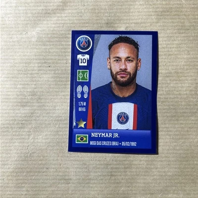 341 NEYMAR JR PARIS PSG PANINI FOOT 2022 2023 STICKERS FOOT LIGUE 1