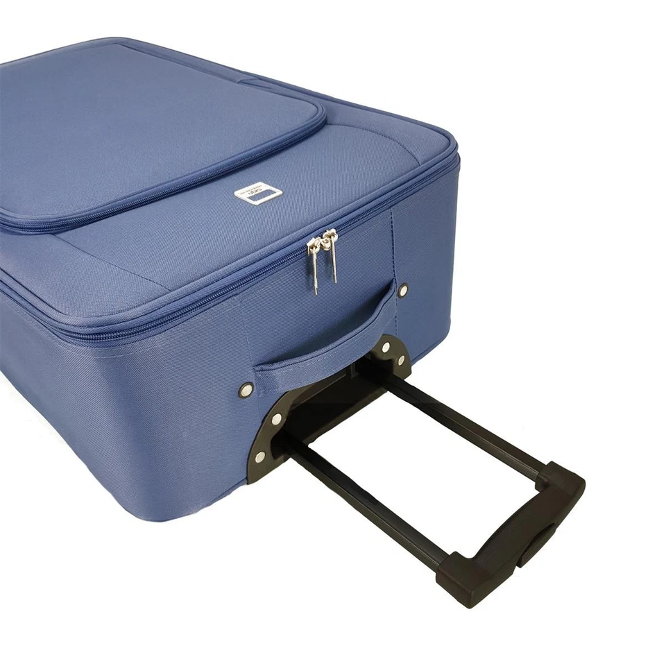 SIGN Stoff Reisekoffer M L XL XXL oder 4er Set Weichgepäck Reise Koffer Trolley - Bild 4 von 4