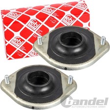 2x FEBI FEDERBEINLAGER DOMLAGER VORDERACHSE passend für OPEL CORSA B COMBO TIGRA