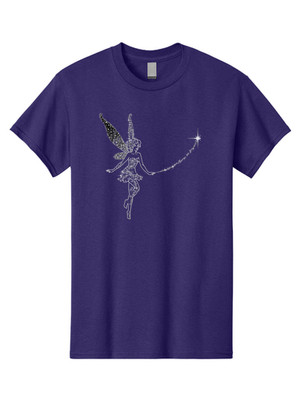 Tinker-Bell-1 Mens Graphic Tee, 100% Cotton, Casual Summer Wear