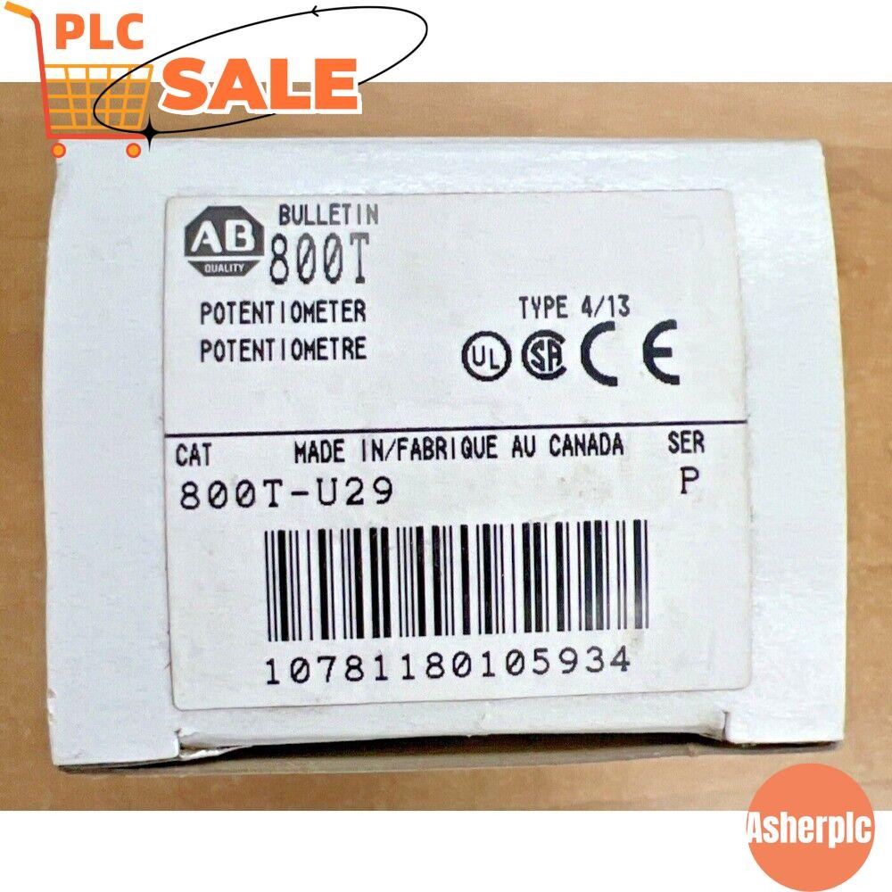 Allen Bradley 800T-U29 Potentiometer Brand New in Box 800TU29 US Free Tax