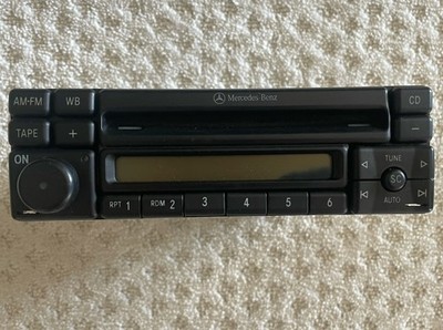 WORKING RARE 90s Mercedes-Benz Becker Alpine MF2197 Radio CD Special A1708200086