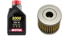 oil filter and 10w40 Oil For Zontes 125 GK X 2022-2024