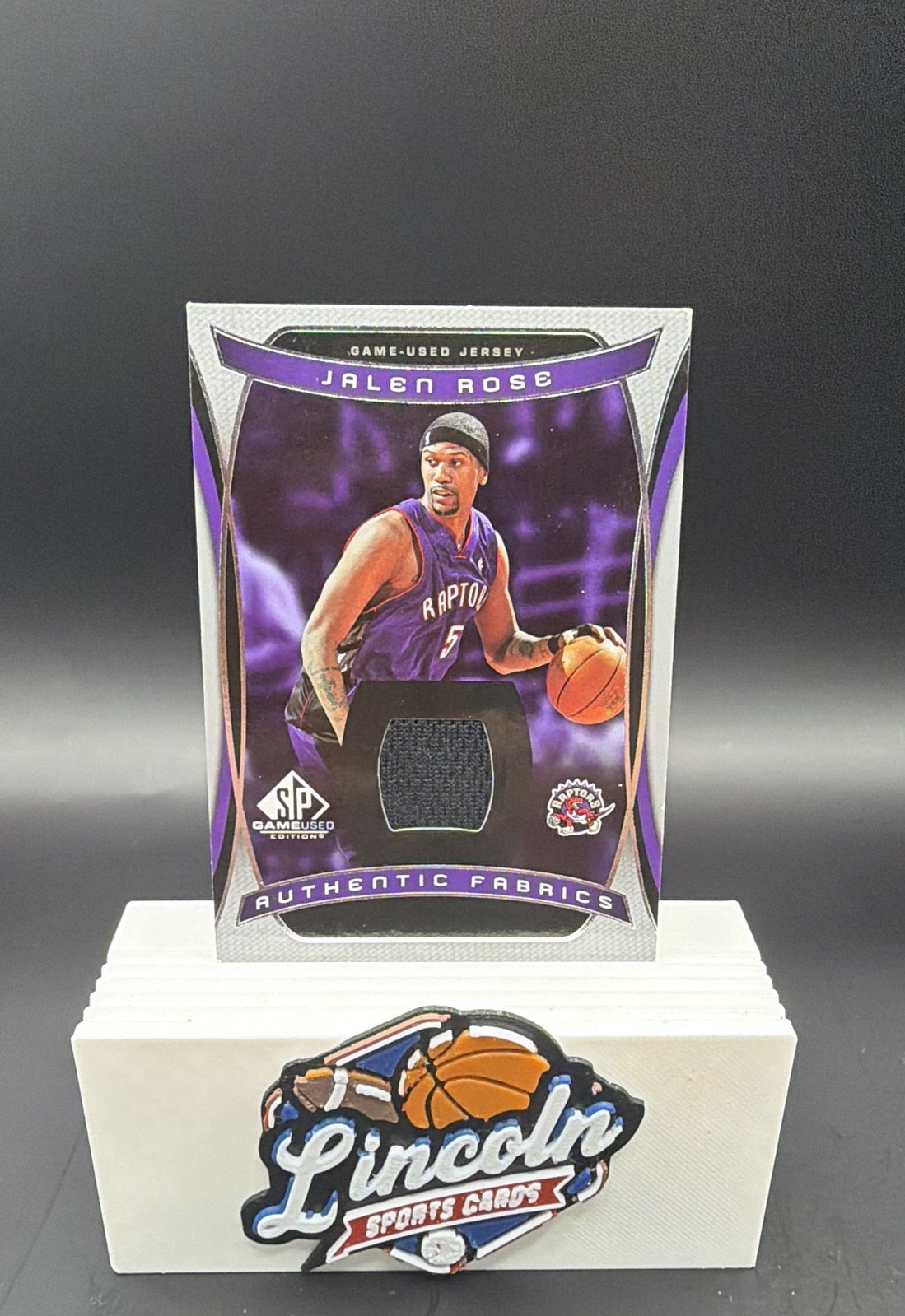 2004-05 Sp Game Used Edition - Authentic Fabrics Jalen Rose #AF-JR (MEM)