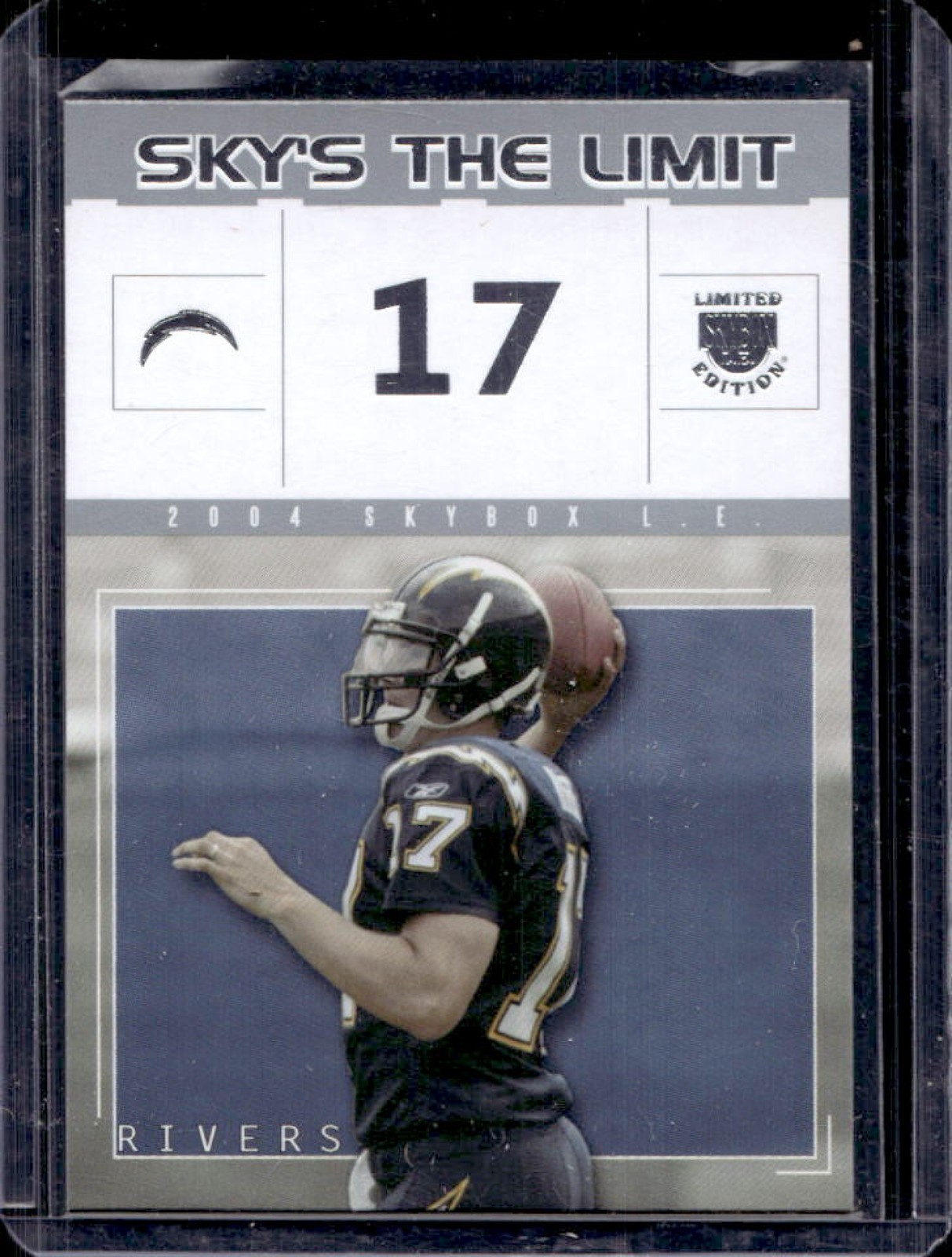 Philip Rivers Skybox L.E. Sky's the Limit #3 Skys the Limit