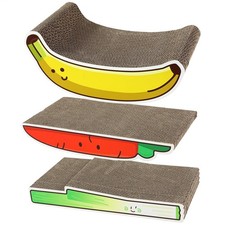 Cat Scratch Pad Scratching Post Board Lounge Kitty Scratcher Mat Bed Furniture