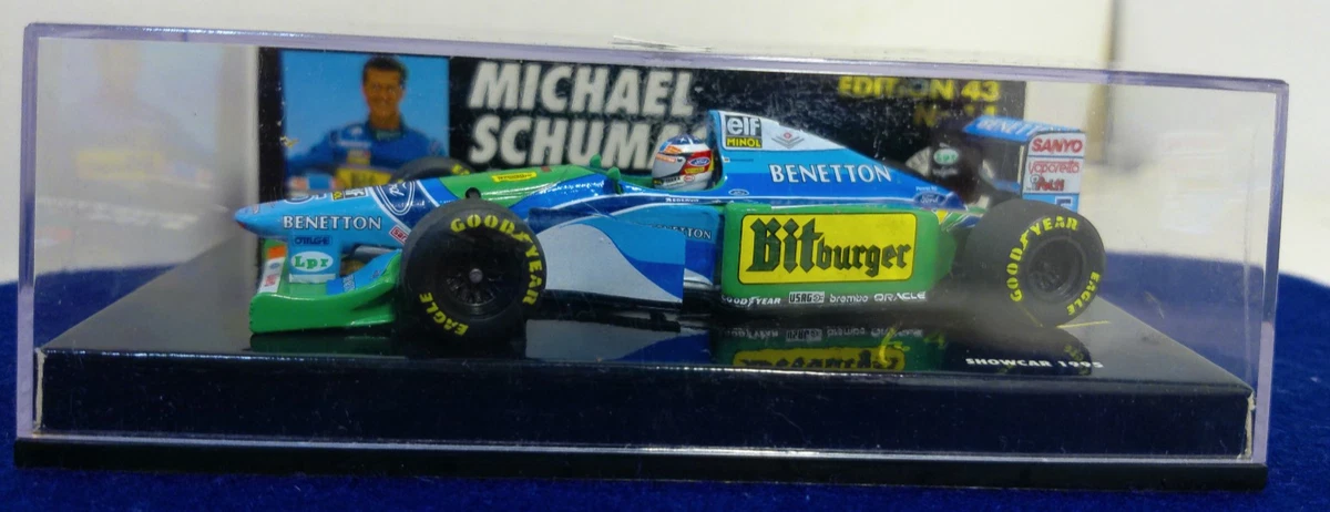 Minichamps 1:18 M. Schumacher Benetton B195 #1 Champion Du Monde Monaco Gp F1 1995 510952301
