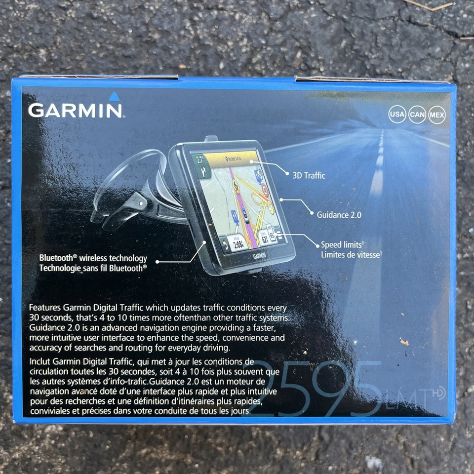 Garmin Nuvi 2595LMT GPS Navigation Device-NEW purchased for $199 - Image 2 of 3