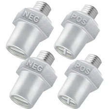 Battery Side Post Adapter, 3/8 Thread, Auto Battery Post Terminal, Positive