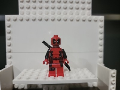 Lego Super Heroes Deadpool Minifigure 6866