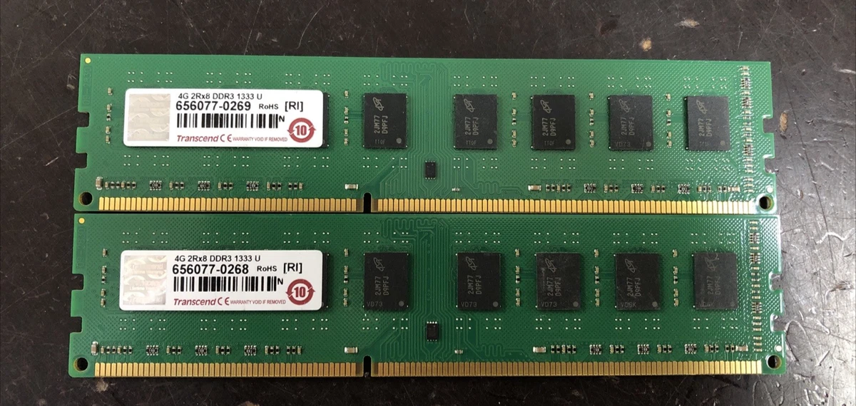 Transcend PC3-10600 (DDR3-1333) Bus Speed 240 Computer Memory (RAM