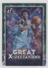2021-22 Panini Donruss Great X-Pectations Holo Green Ice Kai Jones #10 1le