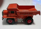 VINTAGE MATCHBOX SERIES NO.28 Orange MACK DUMP TRUCK MADE IN ENGLAND BY LESNEY