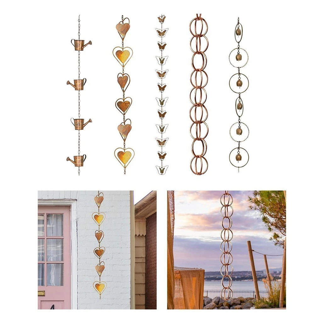 Functional and Decorative Rain Chains Complement any For Outdoor Setting
Opens in a new window or ta