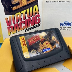 Virtua Racing Sega 32x w/Box - Authentic - Tested