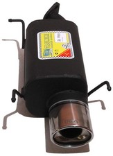 Ulter Sportendschalldämpfer 1x120x80 oval für Suzuki Swift ab 05 1.3i - 1.5i