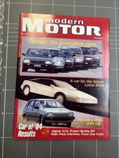 VINTAGE CAR MAGAZINE MODERN MOTOR MANCAVE MUSCLE FORD HOLDEN 1980s MOTOR FALCON