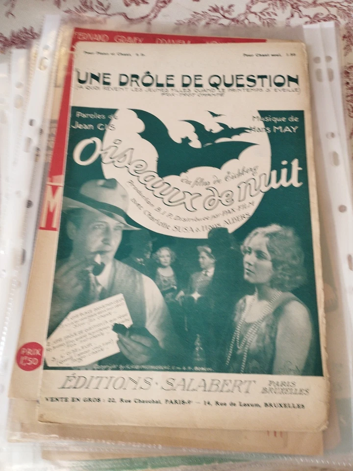 14 Partitions Pour Piano Et Chant Musique De Films - Photo 1/4