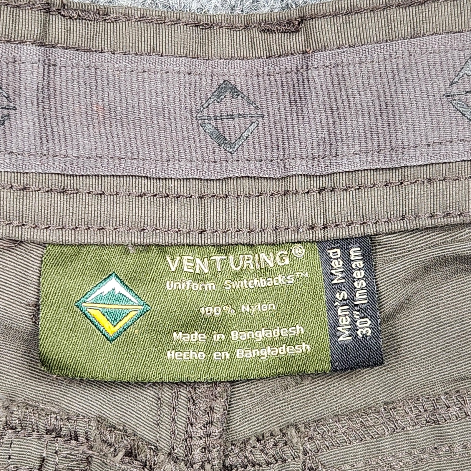 Venturing Uniform Switchbacks Pants Mens Medium G… - image 7