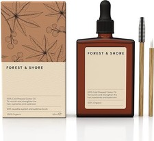 Forest & Shore Castor Oil 100% Natural & Organic for Hair 60 ml (Pack of 1)