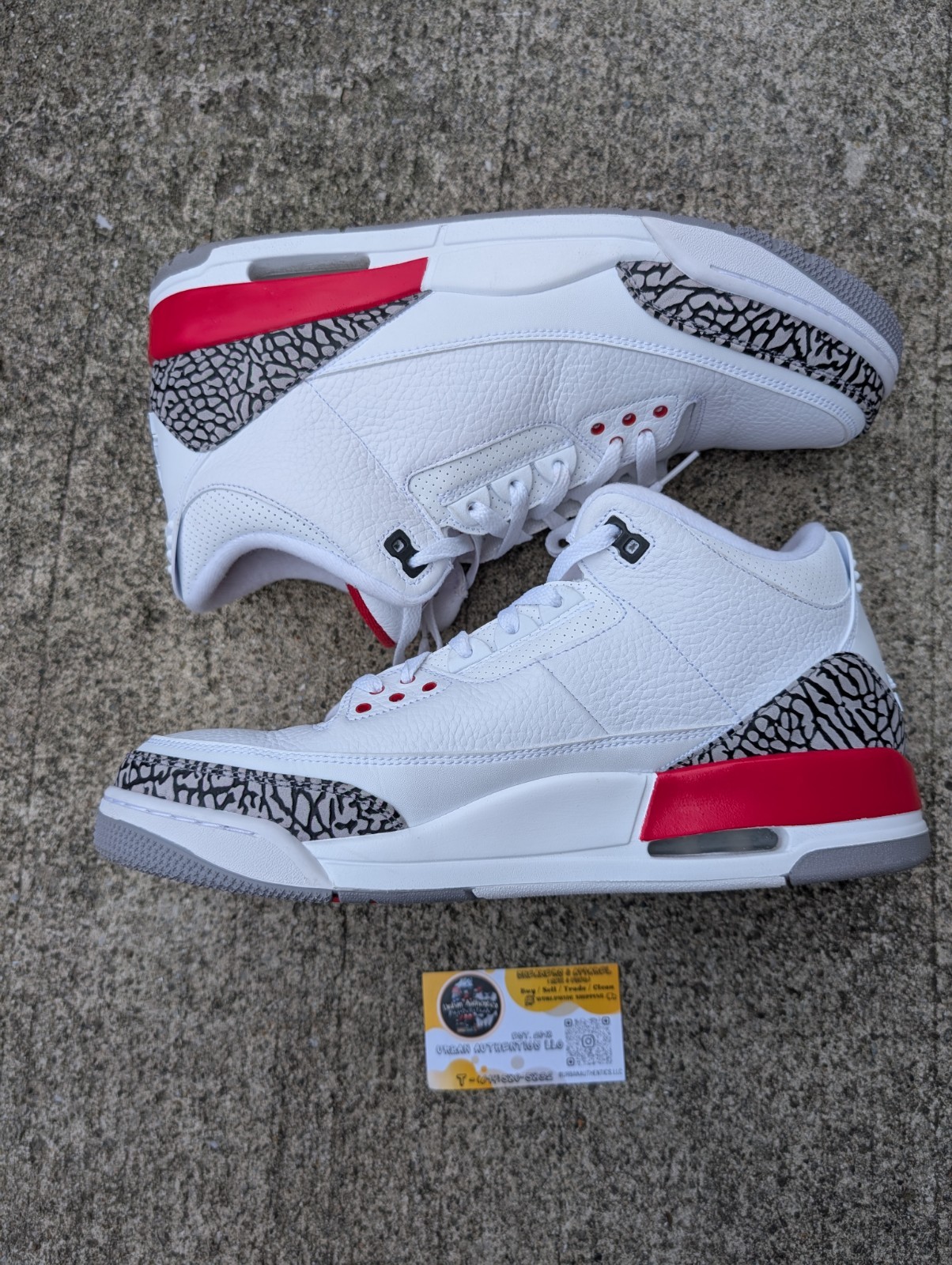SAOLA Air Jordan 3 Retro Hall Of Fame 2018 taglia 13 136064 116
