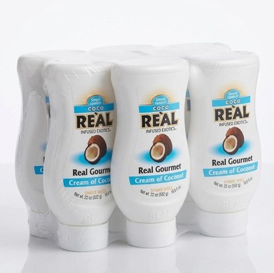 Coco Reàl, Cream of Coconut, 16.9 FL OZ Squeezable Fl Oz