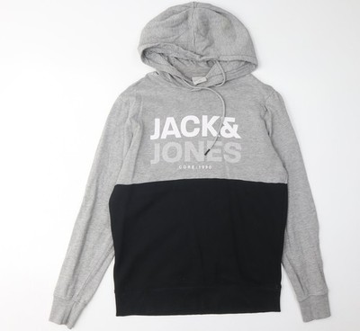 Pullover Hoodie Herren UK S JACK & JONES Mehrfarbig